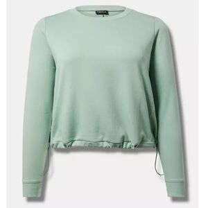 Torrid Bungee Sweatshirt Granite Green 3X